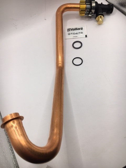 Vaillant 0020068958 Copper Tube To Replace 080387 - Return