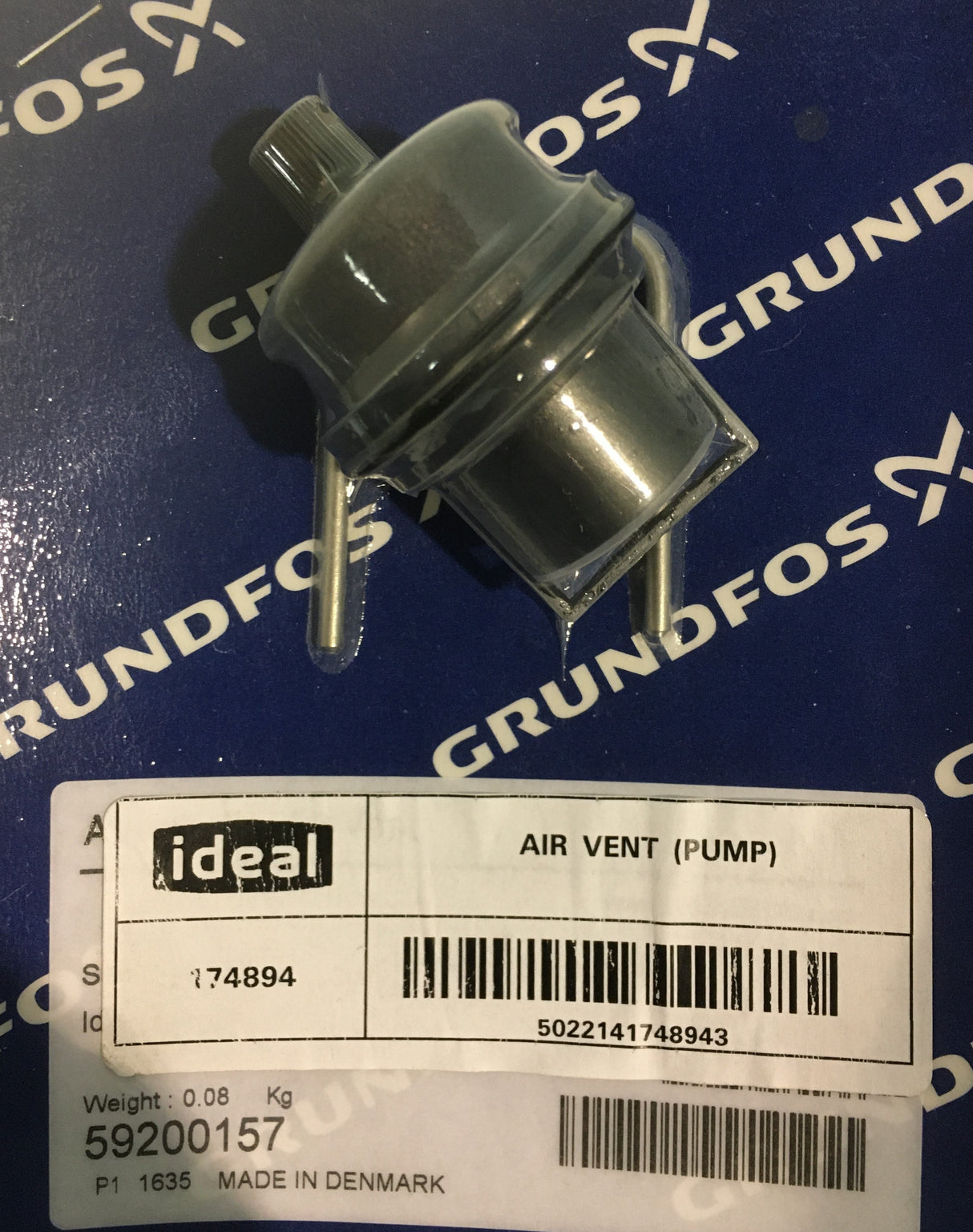 Ideal Heating 174894 Air Vent (Pump)