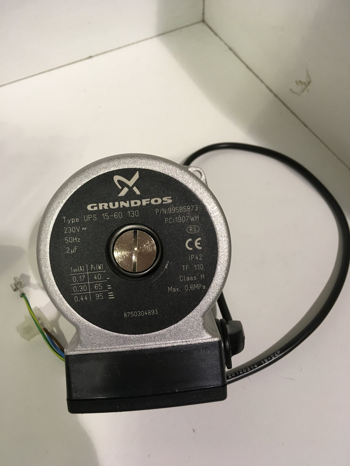 Worcester Bosch 8716119850 Pump Head