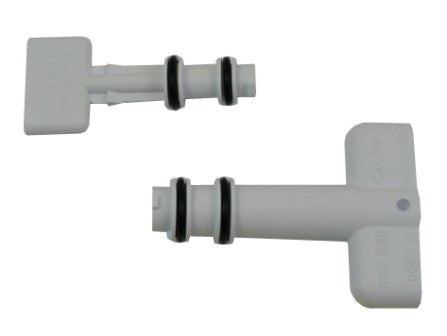 Worcester Bosch 87161211070 Filling Loop Key (Set Of 2) Old & New