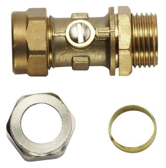 Worcester Bosch 87161424180 Isolator Valve 15Mm-One C/Nut