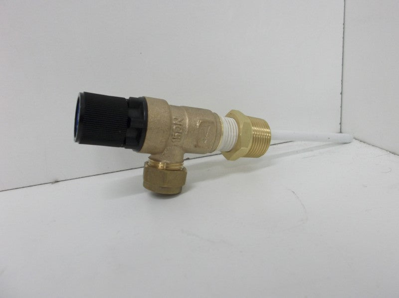 Cylinder Spares 95605810 Pressure & Temp Prv 10 Bar Tpr 15 X 1/2" With 1/2 X 3/4 Bush