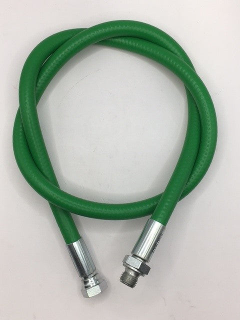 Oil Spares 65325052 Green Oil Line 1/4M Straight X 1/4F Straight 1000Mm