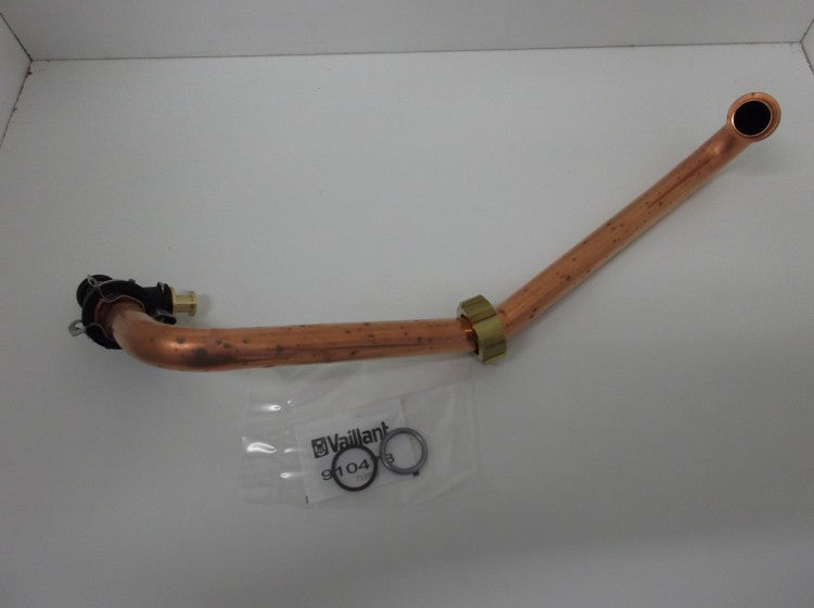 Vaillant 0020068958 Copper Tube To Replace 080387 - Return