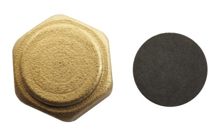 Worcester Bosch 87161113880 3/4  Brass Cap & Washer